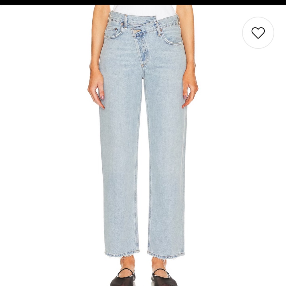 Agolde Criss Cross Jean in style Wired